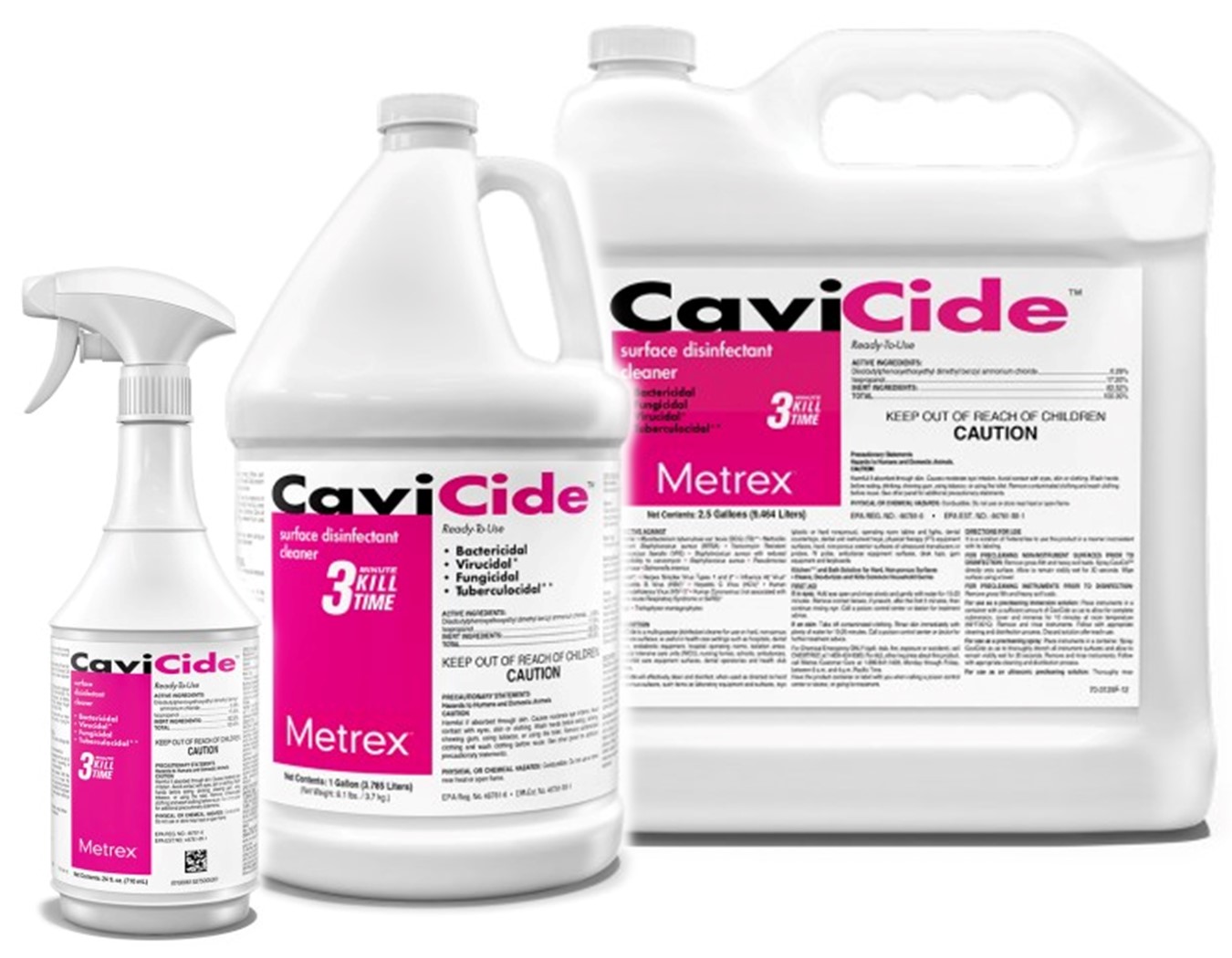Cavicide Surface Disinfectants by Metrex