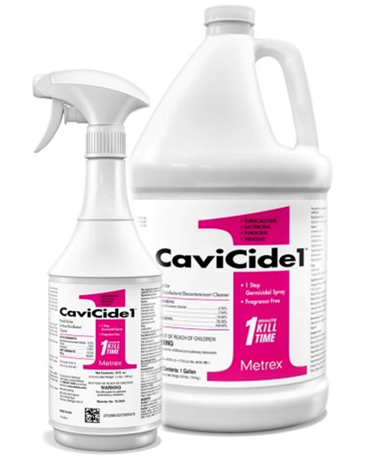 CaviCide1 Surface Disinfection by Metrex