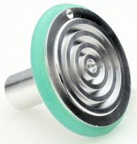 Specimen Chuck w/Colored O-ring & Orientation Mark, Round, 40mm
