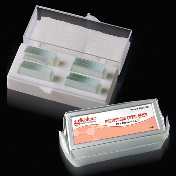 Coverslips for microscope slides