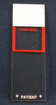 red control box microscope slides