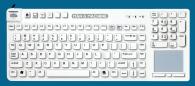 Disinfectable Keyboard Cleanable with touch pad mouse